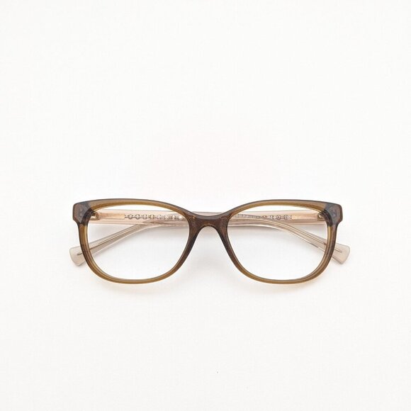 🕶️Coach HC6072 5328 (Brown Glitter) Eyeglasses 52/17/135 /ALH144🕶️ - Picture 1 of 9